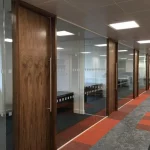 Office-space-design-with-solid-doors-glass-partitions-6