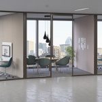 Modern office partition design improving productivity and space utilisation